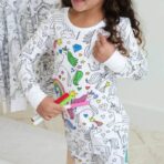 Colorable Kids Pajamas - Image 5